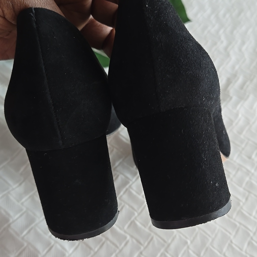 ANTONIO MELANI Black Heels Classic Pumps Mobwife Minimalist - Picture 5 of 13